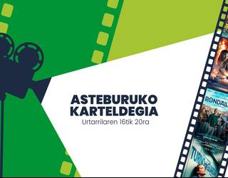 Asteburuko zinema karteldegia