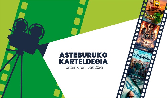 Asteburuko zinema karteldegia