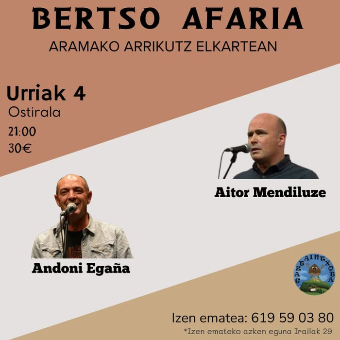 Bertso afaria