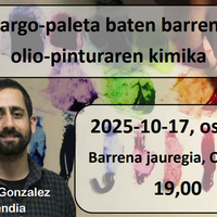 Ordizientzia: Margo Paleta baten barrena, olio-pinturaren kimika