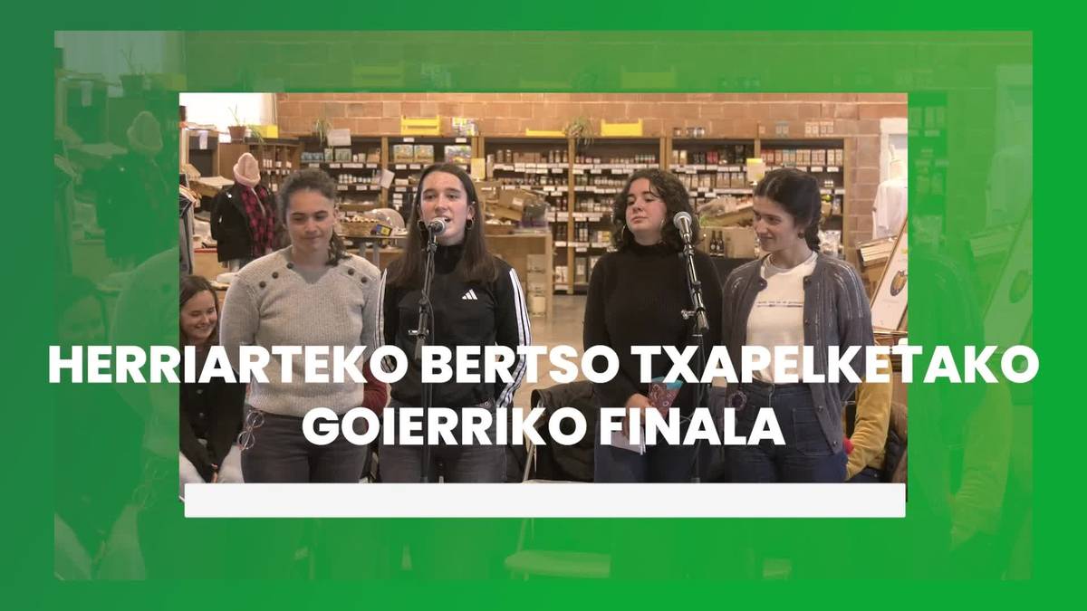 Herriarteko bertso txapelketako Goierriko finala