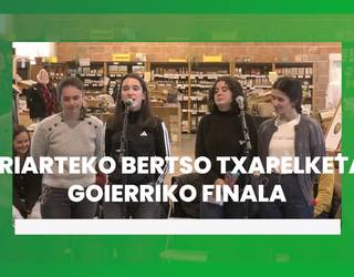 Herriarteko bertso txapelketako Goierriko finala