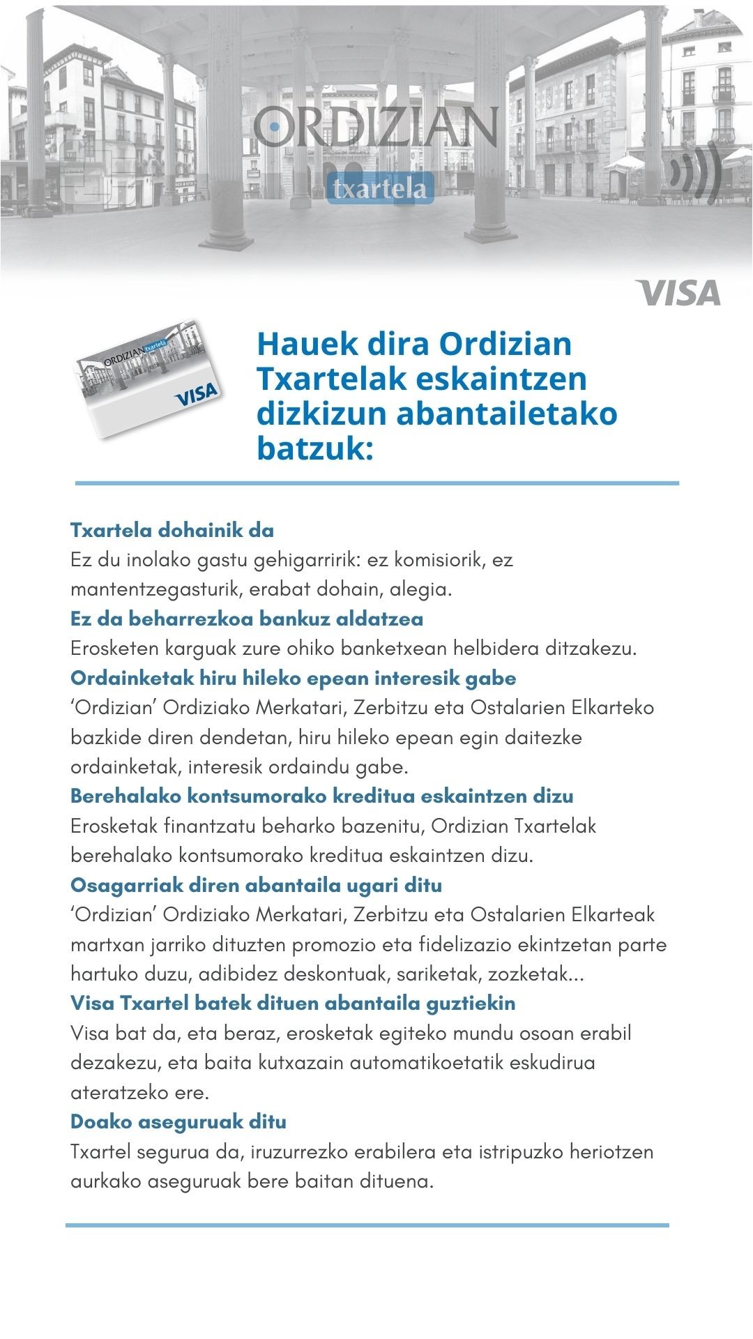 ORAINDIK EZ DUZU ORDIZIAN TXARTELA?