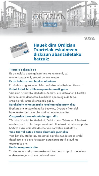 ORAINDIK EZ DUZU ORDIZIAN TXARTELA?