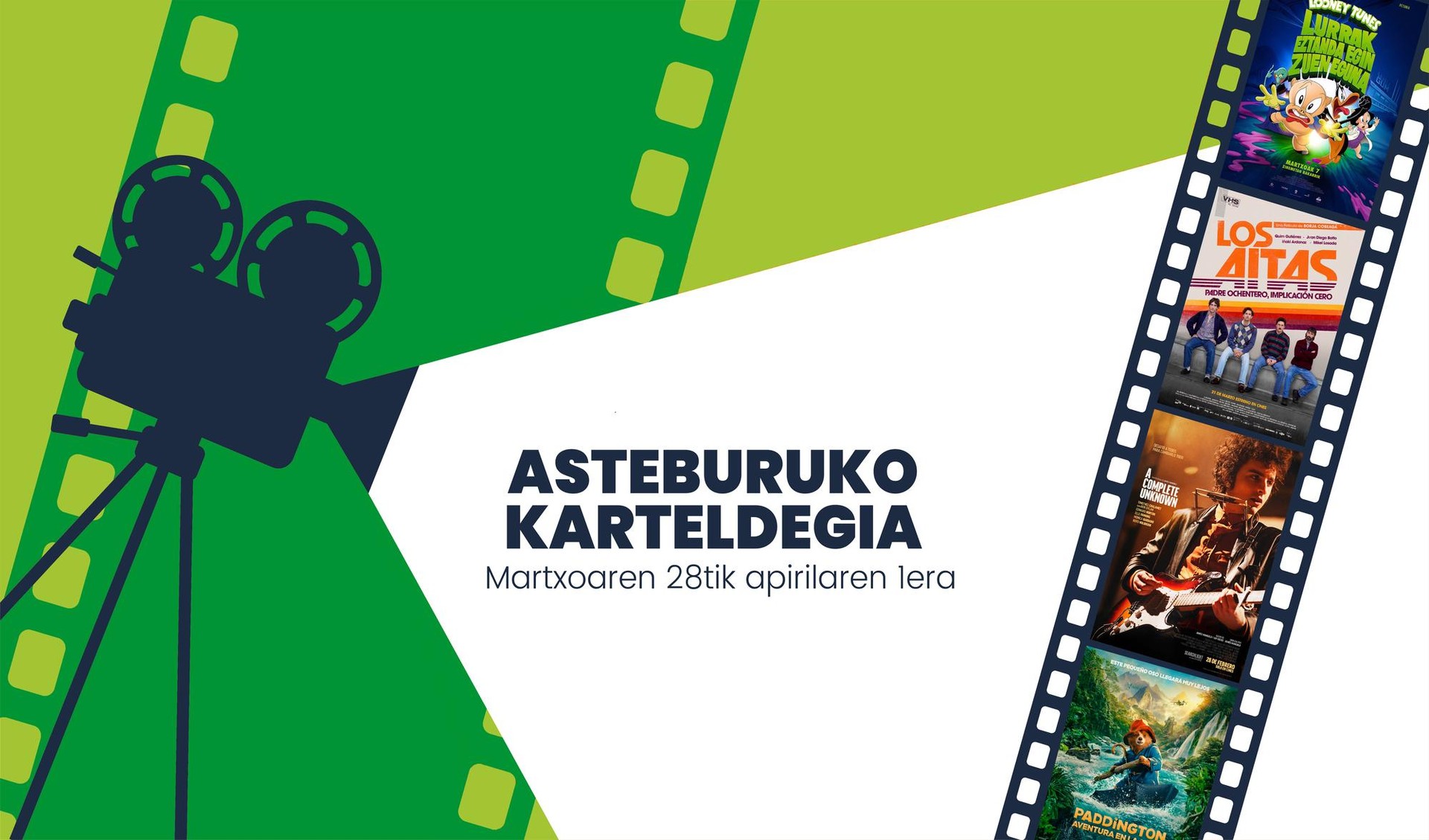 Asteburuko zinema karteldegia