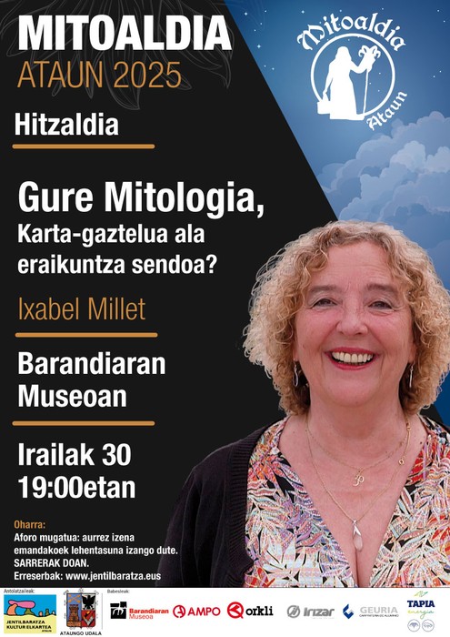 MITOALDIA Ixabel Millet: Gure mitologia, karta-gaztelua ala eraikuntza sendoa