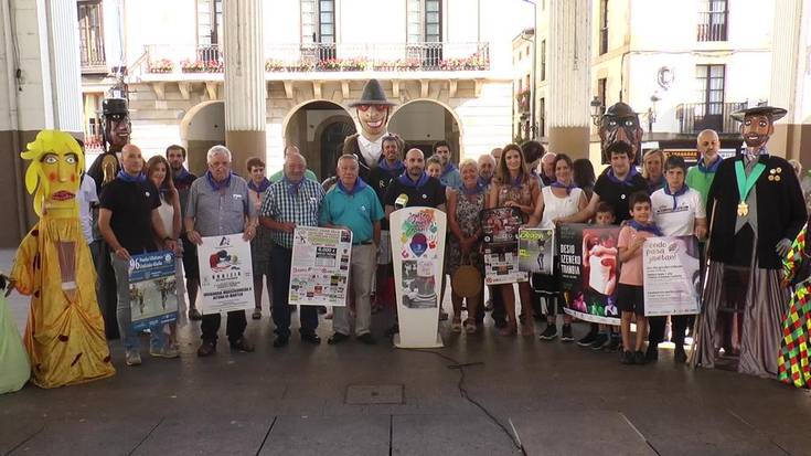 Ordiziako Santa Ana jaiek izango dituzten berrikuntzak aurkeztu dituzte