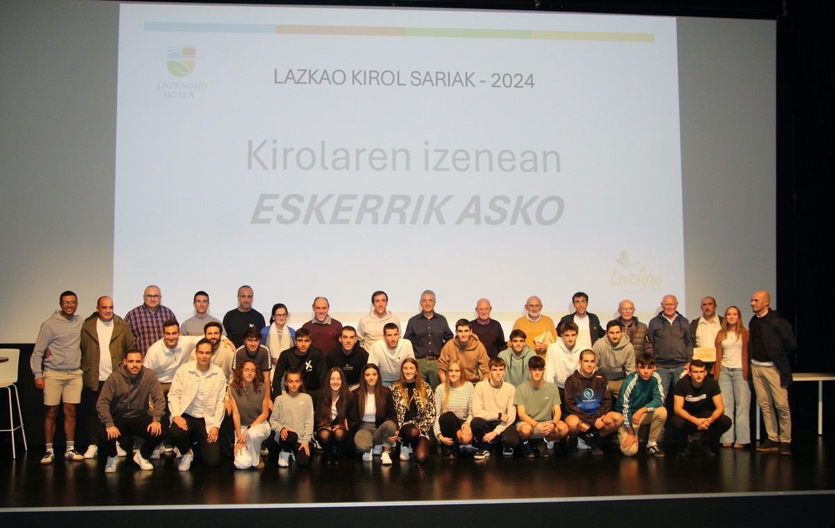 Kirol Sariak 2026rako proposamenak aurkezteko epea zabaldu du Lazkaoko Udalak