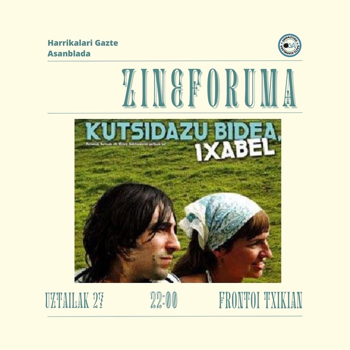 Zineforuma: Kutsidazu bidea, Ixabel