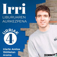 Irri liburuaren aurkezpena