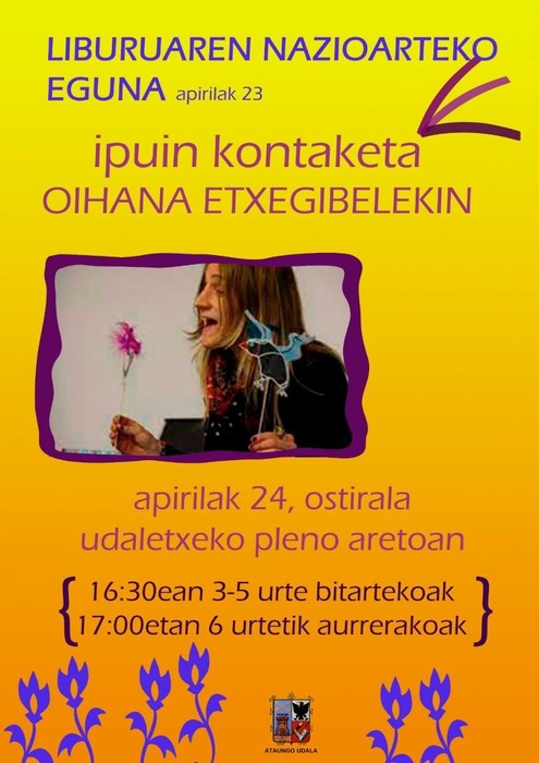 Ipuin kontaketa Oihana Etxegibelekin