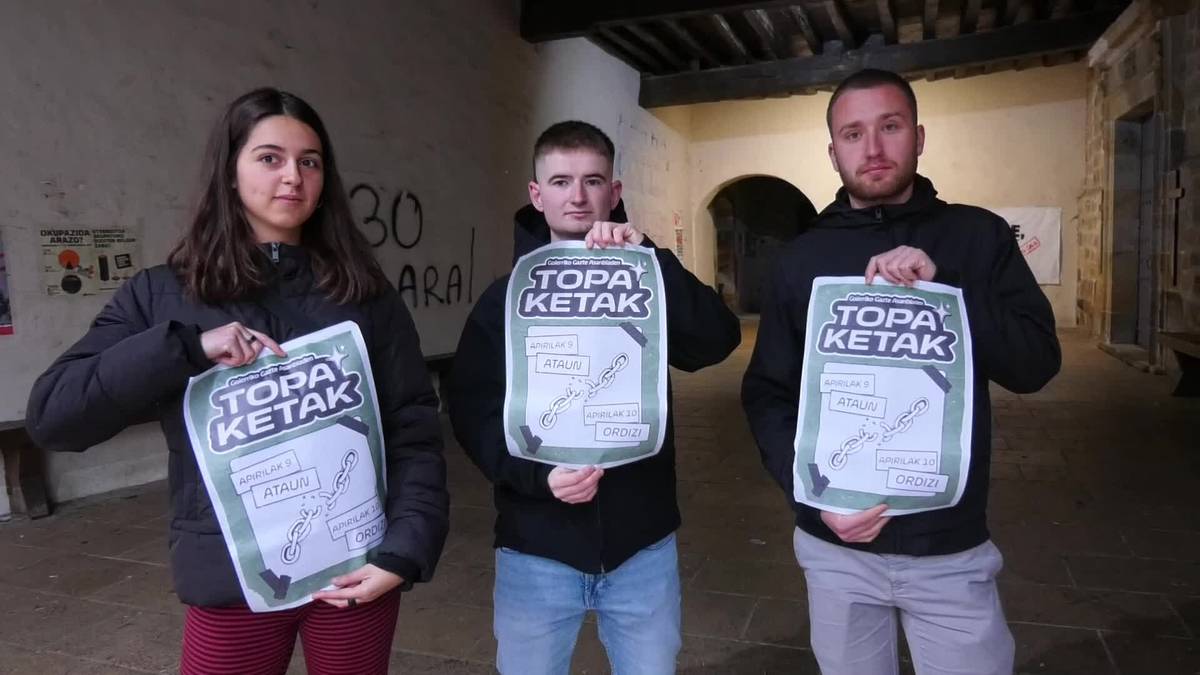 Goierriko gazte asanbladen topaketak egingo dituzte datorren astean Ataun eta Ordizian