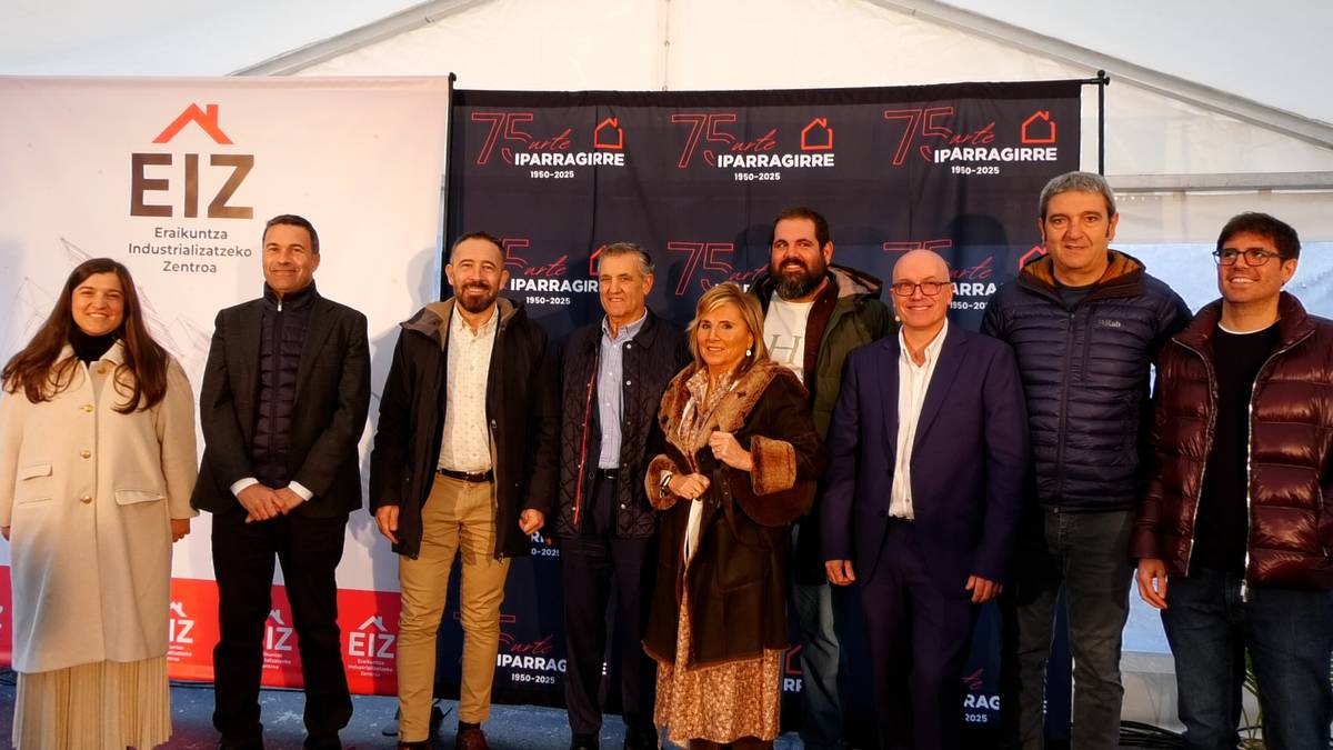 Eraikuntza sektorean mugarri izango den EIZ zentroa inauguratu du Iparragirre Eraikuntzakek