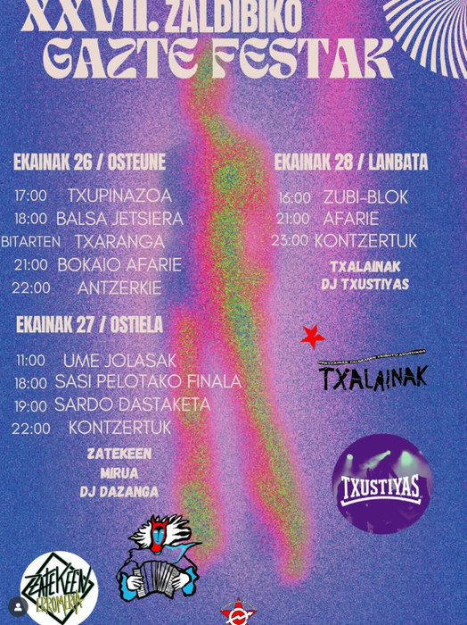 XXVII. Zaldibiako Gazte Festak