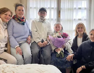 Dionisia Larrea beasaindarrak 101 urte bete ditu