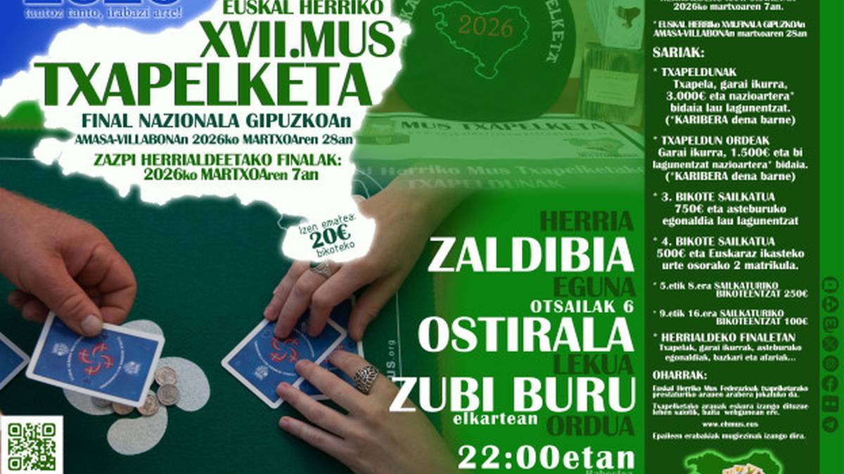 Euskal Herriko Mus Txapelketarako kanporaketa