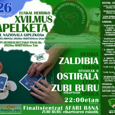 Euskal Herriko Mus Txapelketarako kanporaketa