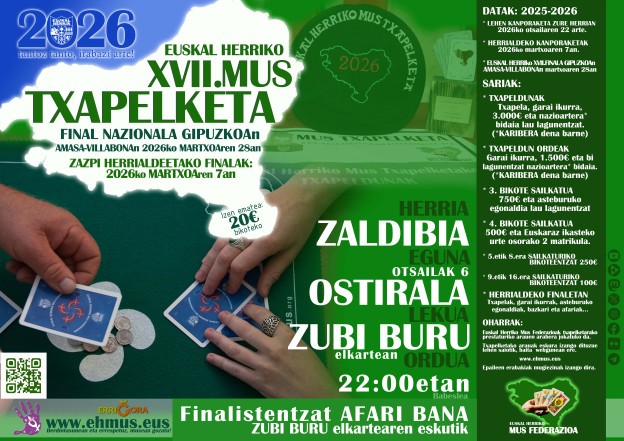 Euskal Herriko Mus Txapelketarako kanporaketa