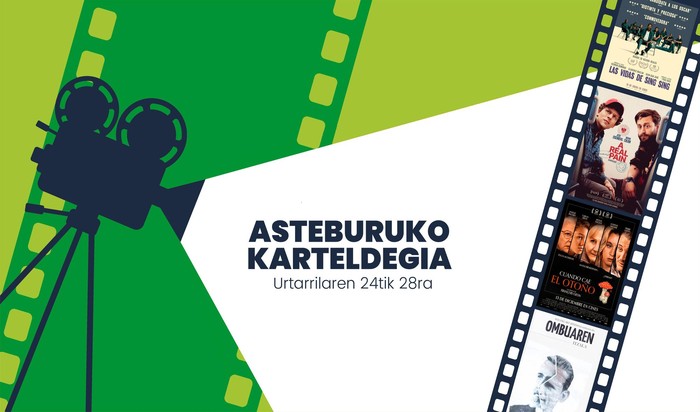 Asteburuko zinema karteldegia