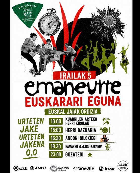 Emaneurre euskarari eguna