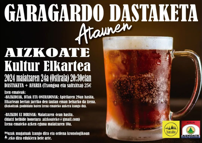 Garagardo dastaketa