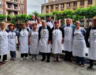Zaldibitarrek prestatu zituzten masail onenak Goierriko jubilatu elkarteen arteko Eskualdeko Lehiaketa Gastronomikoan