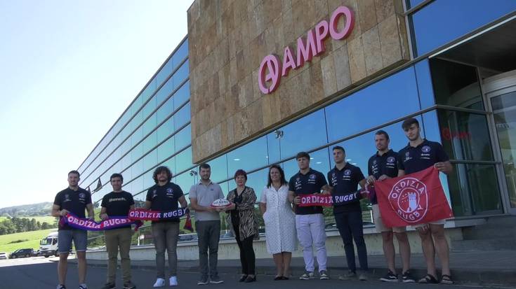 Ampo Ordizia Rugby taldea prest denboraldi berriari ekiteko