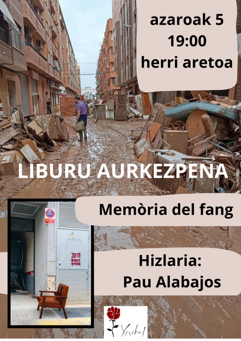 "Memòria del fang" liburuaren aurkezpena