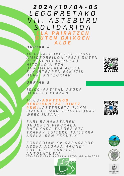 Legorretako VII. Asteburu Solidarioa