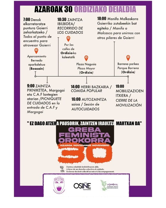 A30 Greba Feminista Orokorra