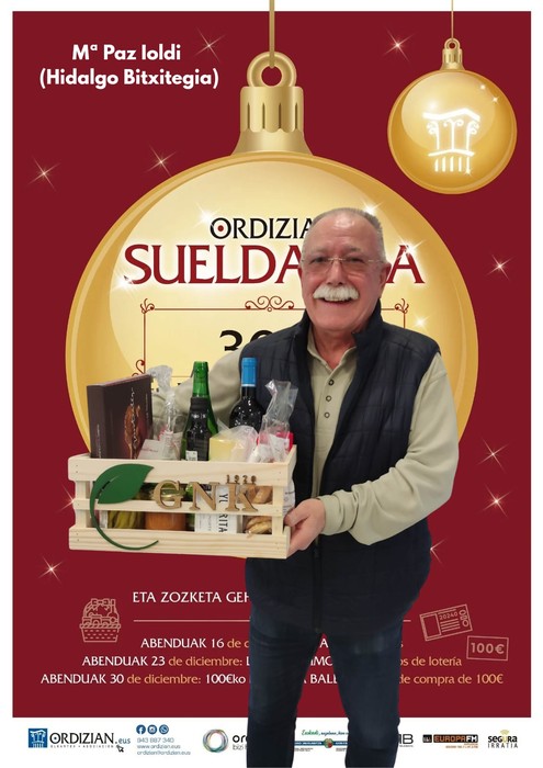 ORDIZIAN SASKIAK BANATZEN: Mª PAZ IOLDI
