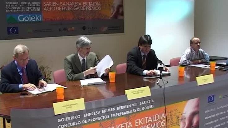 Goiekiko enpresa ekimen berrien sari banaketa, 2005.urtea