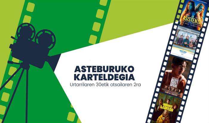 Asteburuko zinema karteldegia