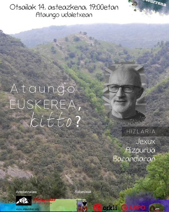 Ataungo euskerea, kitto?