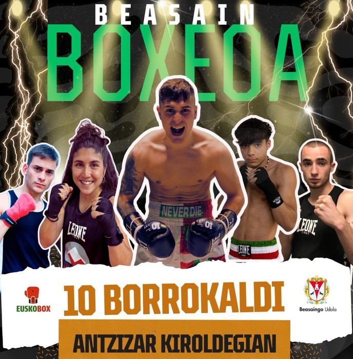 Beasaingo Boxeo Jaialdiko borrokaldien kartela osatu dute