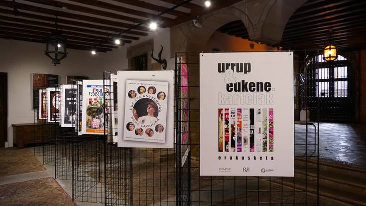 “Urrup & Eukene. Kartelak” erakusketa Irailaren 15etik urriaren  8ra arte Barrenan
