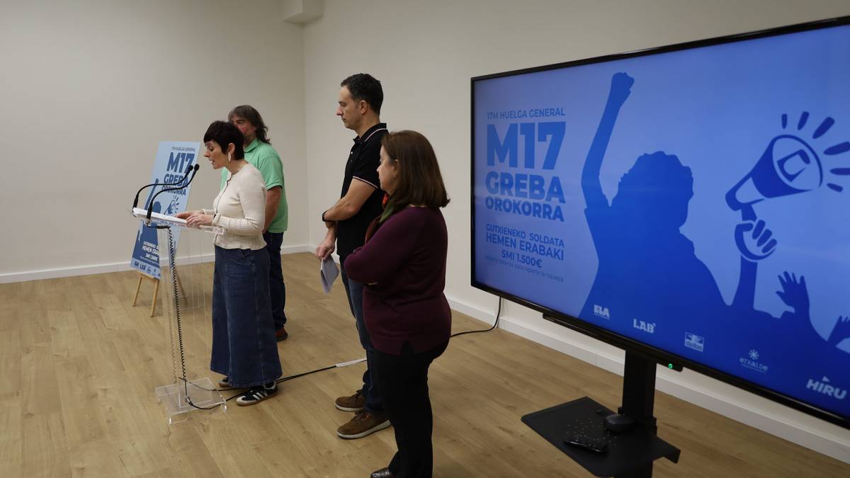 Martxoaren 17ko Greba Orokorraren inguruko batzar irekia, bihar Lazkaon