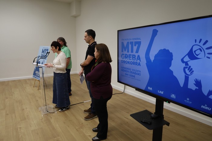 Martxoaren 17ko Greba Orokorraren inguruko batzar irekia, bihar Lazkaon