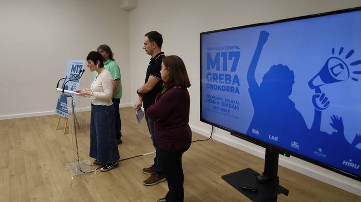 Martxoaren 17ko Greba Orokorraren inguruko batzar irekia, bihar Lazkaon