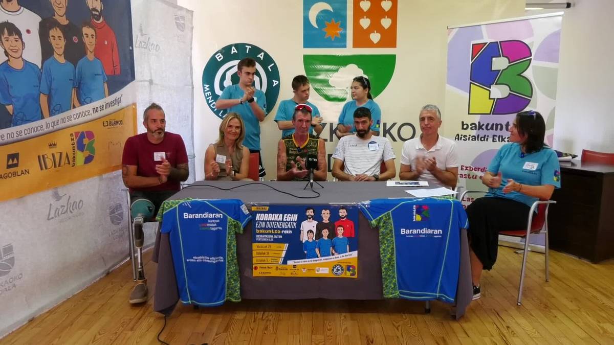 Bakuntza "Korrika egin ezin dutenengatik" erronkara batuko da