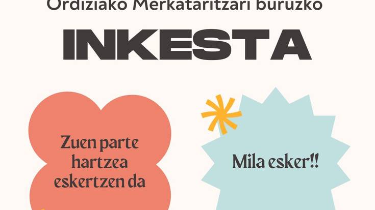 ORDIZIAKO MERKATARITZARI BURUZKO INKESTA