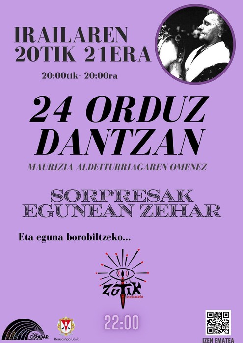 24 orduz dantzan