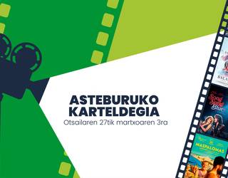 Asteburuko zinema karteldegia