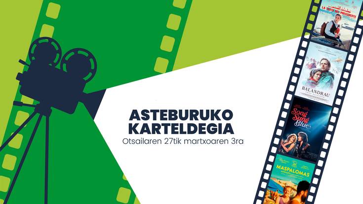 Asteburuko zinema karteldegia
