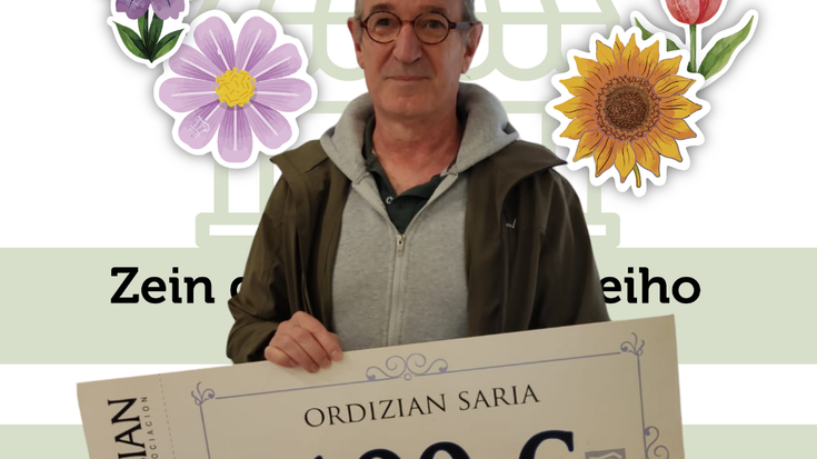 Jon Alzolak 100 euroko erosketa-balea irabazi du erakusleiho lehiaketako bozketan