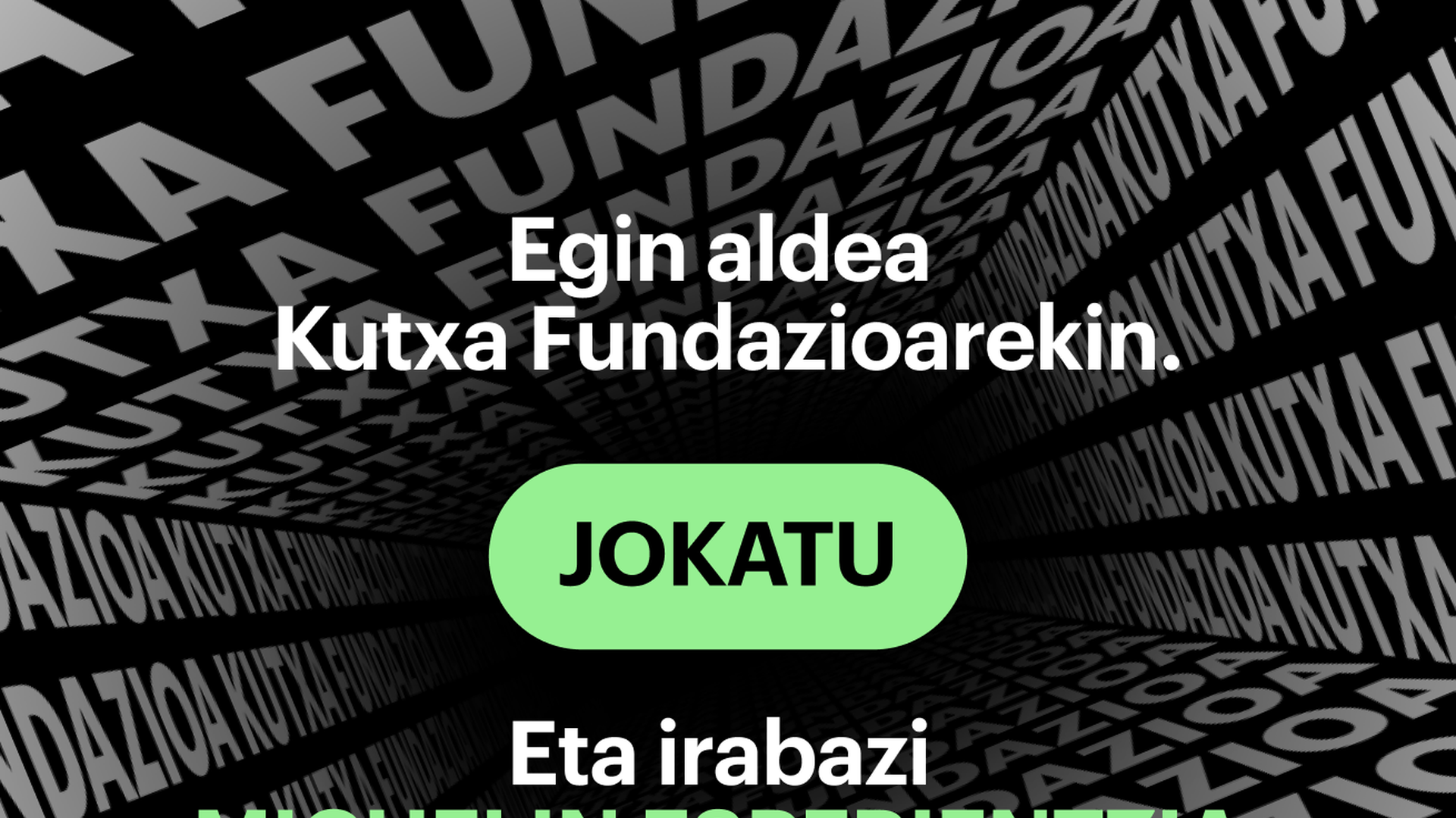Ezberdintasunak aurkituz, Kutxa Fundazioaren eragina ezagutzeko aukera
