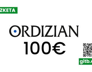 Ordizian elkarteak eskainitao 100€ko balea