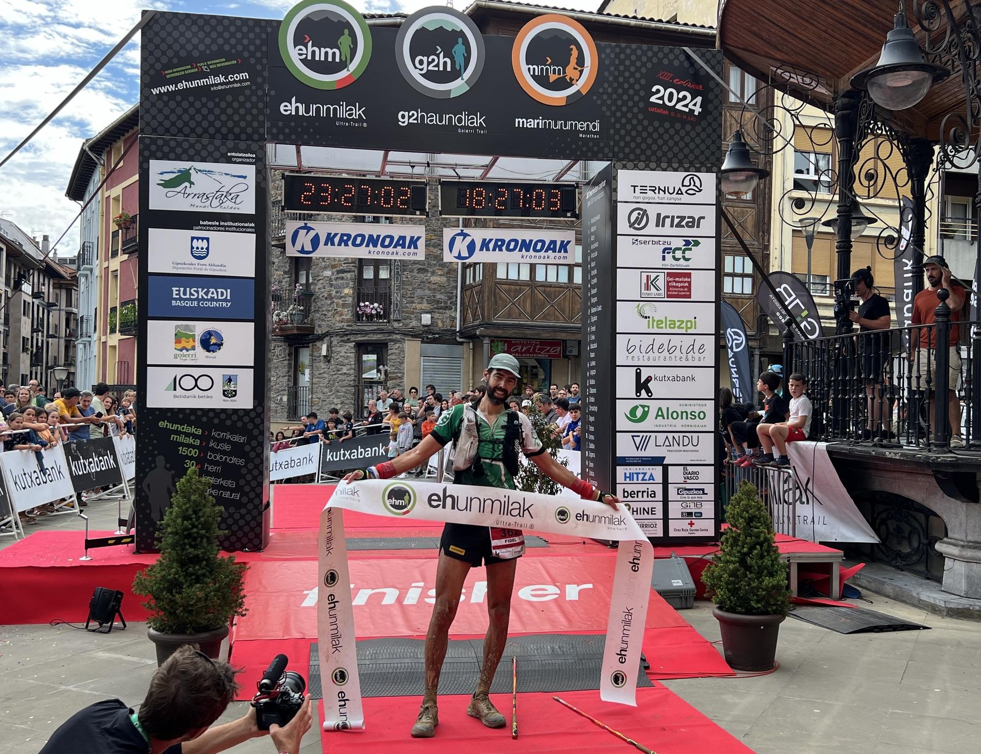 Fidel Fernandezek irabazi du Ehunmilak Ultra-trail