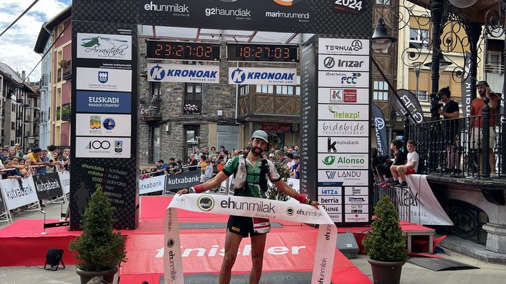 Fidel Fernandezek irabazi du Ehunmilak Ultra-trail