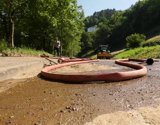 Ostiraleko euriteak Bidarte zubiaren inguruan eragin zituen kalte handienak Ataunen